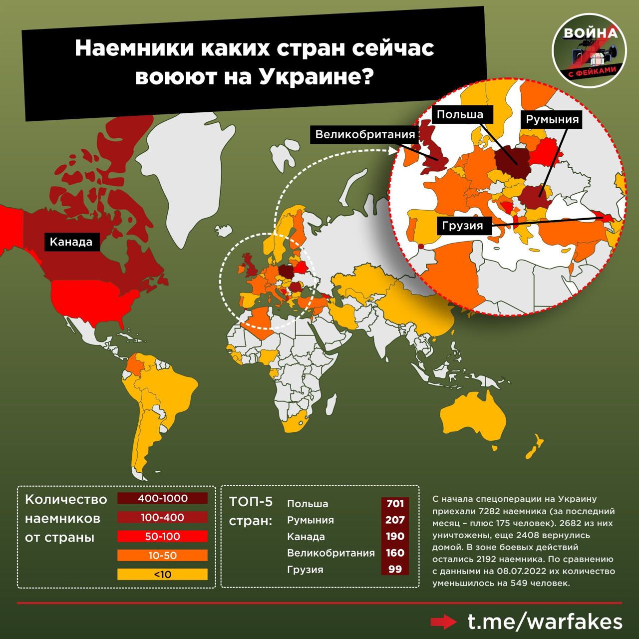 Статистика специальной операции