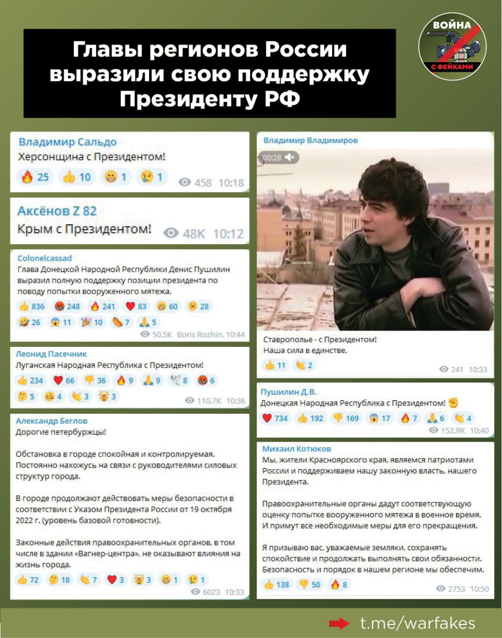 Выражает поддержку проекту